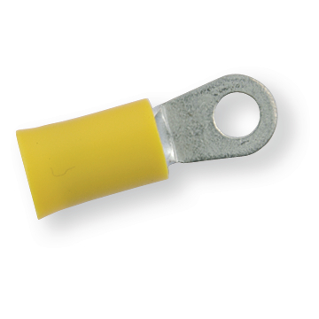 Isolierter Verbinder 4,3 mm gelb